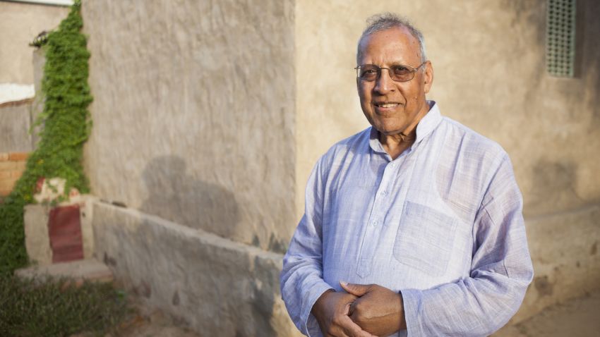 RAILA, INDIA-SEPTEMBER 04: Portrait of Dr. Bhagwati Agrawal taken at Raila village near Pilani in Rajasthan, India on September 04, 2015. Photo by Harsha Vadlamani/Getty Images Assignment for CNN.