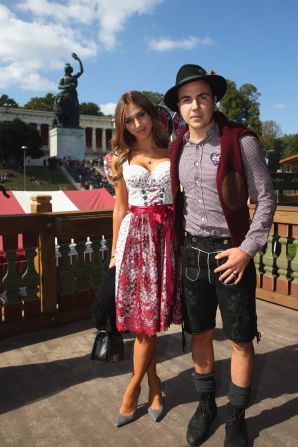 When Mario Goetze signed for Bayern from Borussia Dortmund in 2013 was it on his mind that he would have the chance to pop into the Oktoberfest each year wearing traditional Bavarian costume?