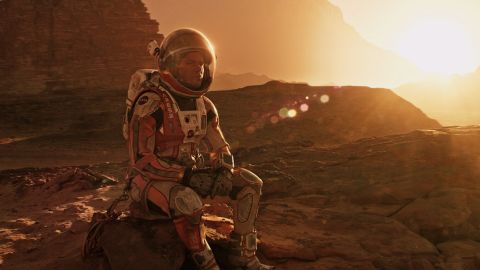 Both "The Martian" and its star Matt Damon were nominated for Academy Awards. 