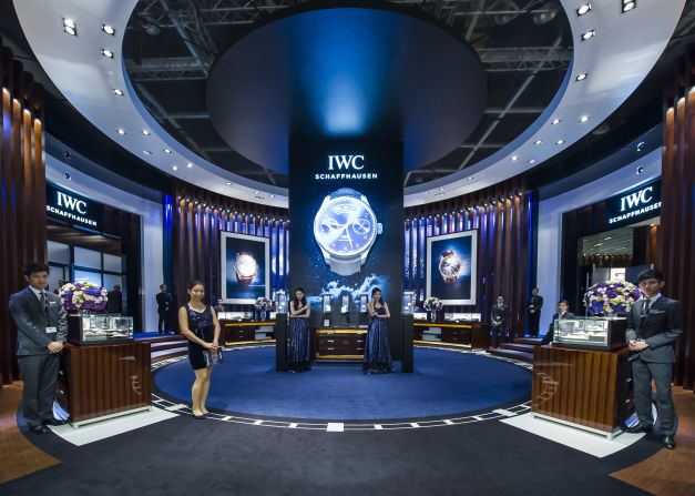 Watches and Wonders, an exhibition organized by the Fondation de la Haute Horlogerie, is held in Hong Kong each year. It's a chance for luxury watch brands like IWC, to show new collections. 