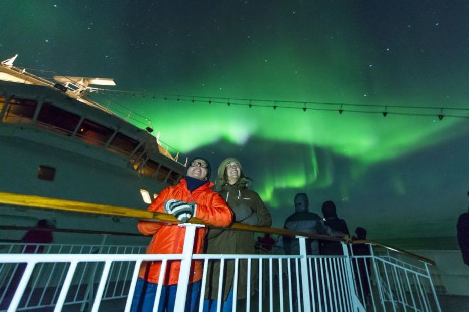 Dog sledding with huskies, sleeping in an ice hotel,  Ski-Doo tours -- what's not to like? Hurtigruten takes you to the High Arctic, Greenland and Antarctica. 