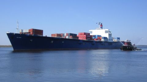 The El Faro: A container ship missing in Hurricane Joaquin.