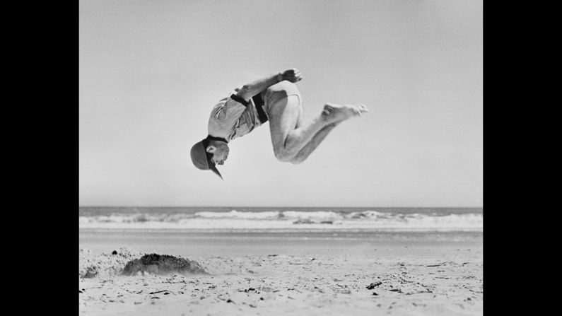 Halsman was no slouch himself at jumping. "Jump Book" concludes with portraits of him jumping with some of his subjects, and he modestly observes that he'd been engaging in the pastime since early childhood. "I could run, jump and turn over in the air," Halsman wrote. The photographer, a Life magazine regular who was named one of the world's 10 greatest photographers by Popular Photography magazine, died in 1979.