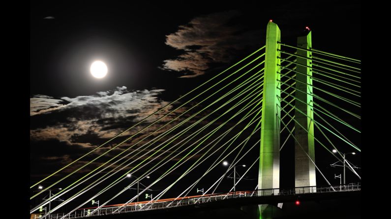 Portland's new Tilikum Crossing bridge opened in early September. It's named after the Chinook word for "people."