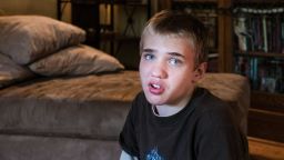 Alexander Brown was diagnosed with autism at 18 months. He's now 14.