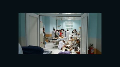 When fighting first broke out early in the week, MSF treated many wounded people while the battle raged around them.