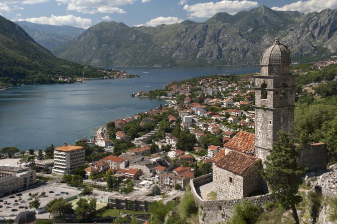 Captain Lis Lauritzen, from Vision of the Seas, commented that Kotor in Montenegro deserved a spot on their list of favorite views as it's "completely different in terms of view and environment." The historic town of Kotor has little commercial traffic and is known for its Venetian-style architecture.