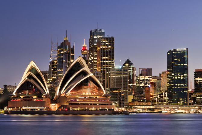 With more than 240 kilometers of shoreline, Sydney's got "the most iconic harbor in the world," says Captain Rick Sullivan of Royal Caribbean's Explorer of the Seas. Cruise ship passengers sailing into the city get amazing views of the Sydney Opera House and Sydney Harbour Bridge. 