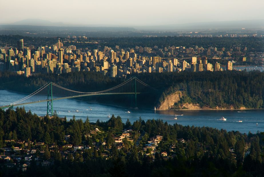 Captain Rick Sullivan, from Explorer of the Seas, says that Vancouver was one of his picks due to the perspective you get when sailing under the First Narrows Bridge into Vancouver harbor, looking at the city against the backdrop of mountains.
