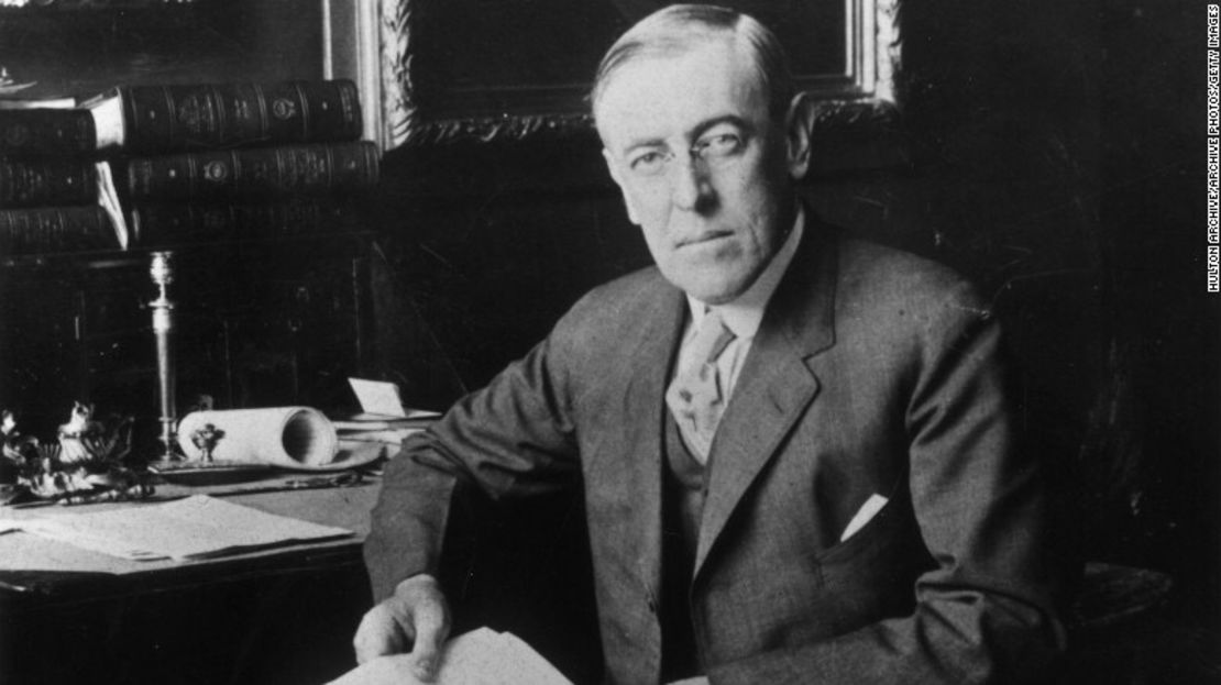 Woodrow Wilson's first presidential news conference was off the record.