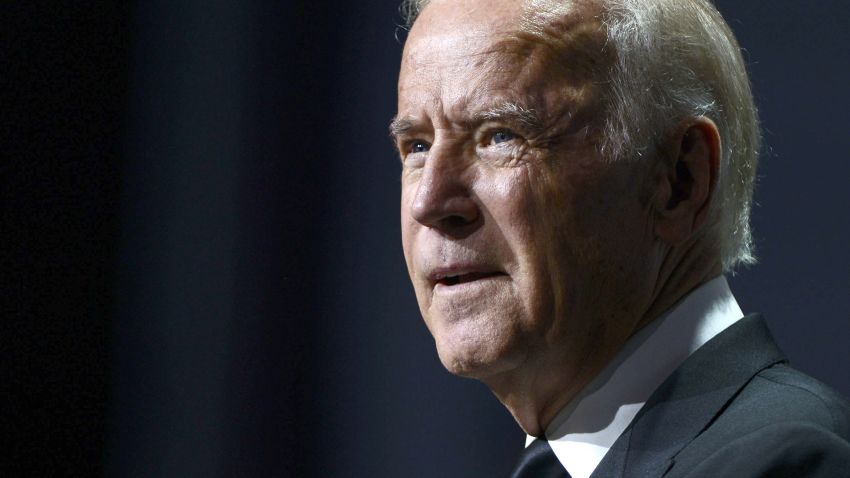 Vice President Joe Biden speaks during the 19th Annual HRC National Dinner at Walter E. Washington Convention Center on October 3, 2015 in Washington, D.C.