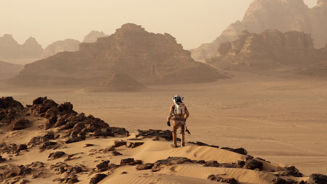 Matt Damon plays an astronaut stranded on Mars in "The Martian." Alone for almost the entire film, he communicates with Earth through email and satellite cameras. Here's a look at other recent movies in which the main character must face challenges alone.