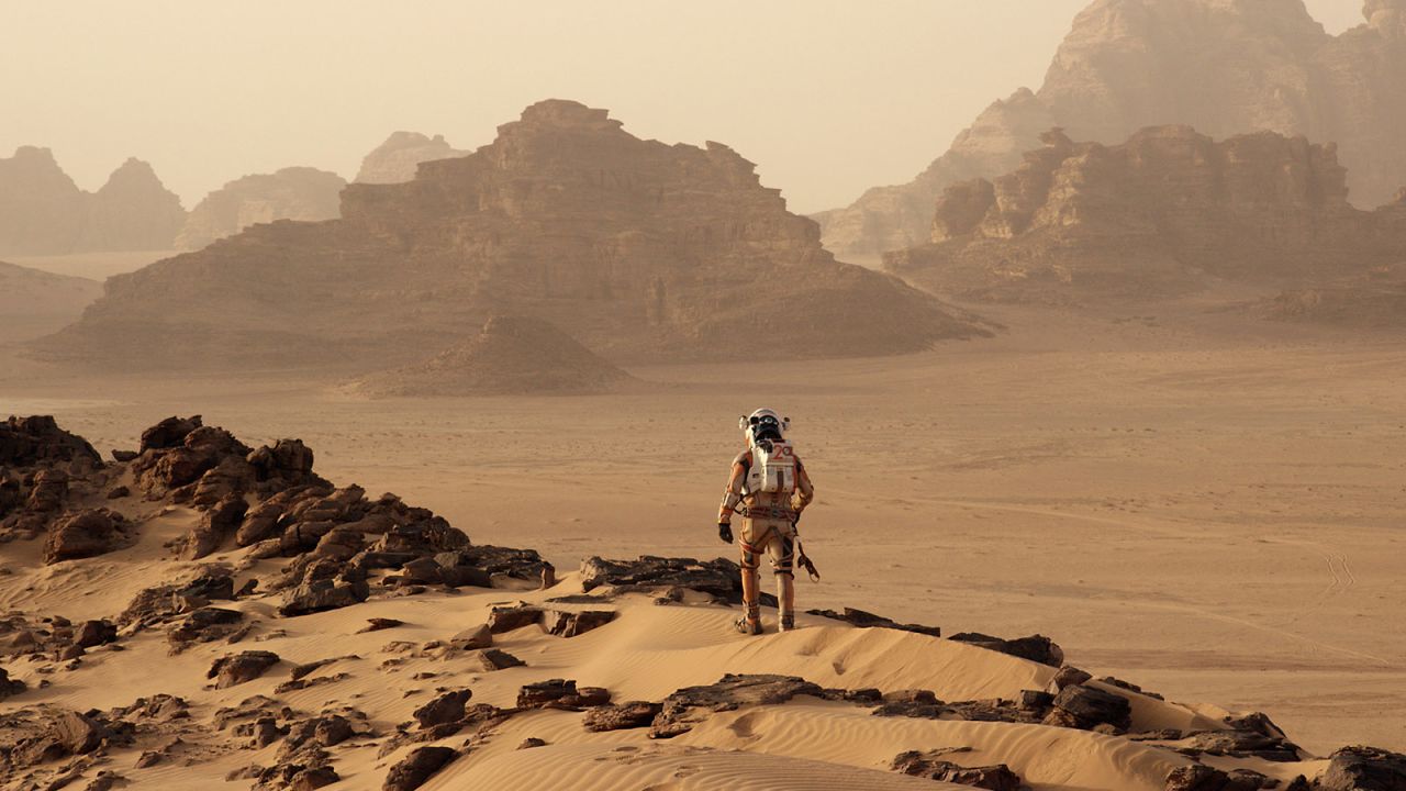 <strong>Best motion picture -- musical or comedy: </strong>"The Martian"