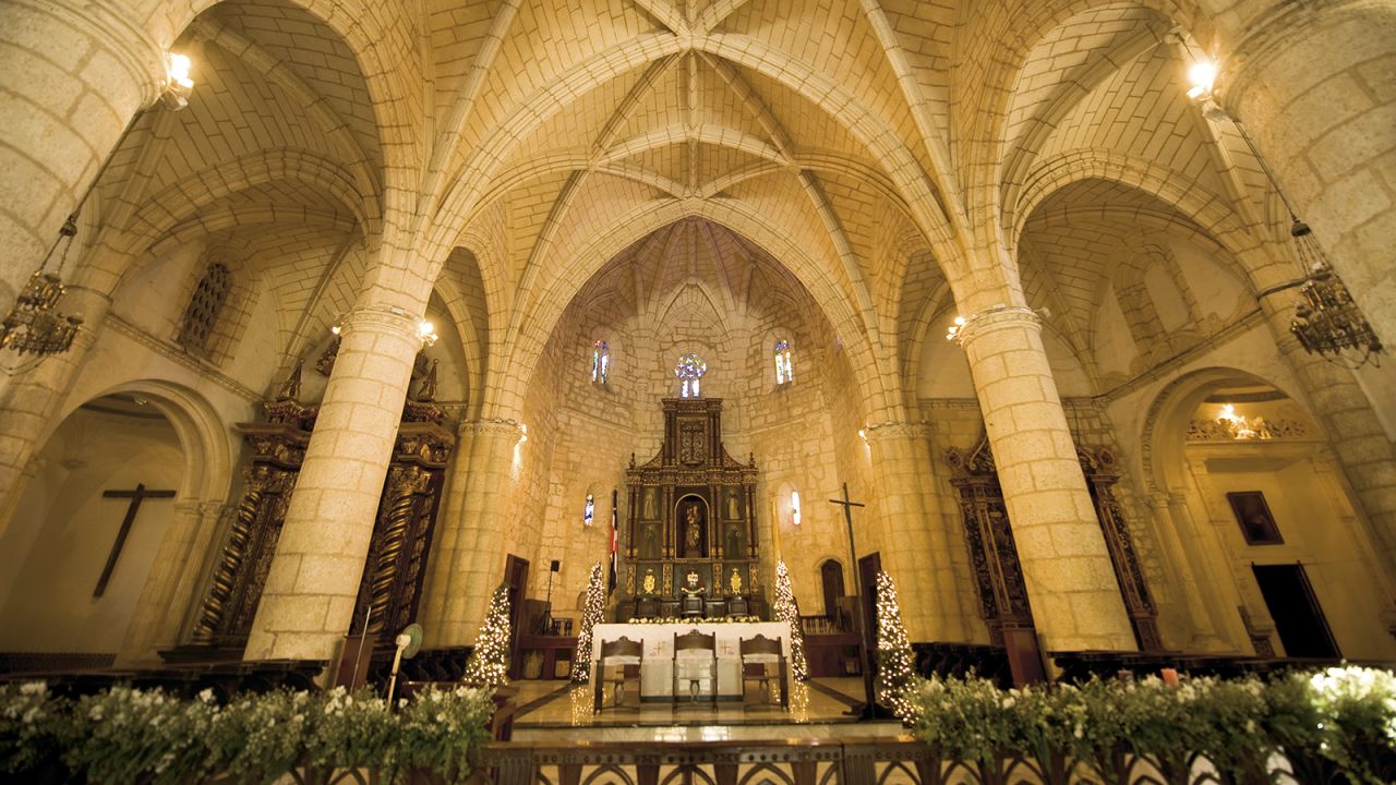 Dating to 1512, the Cathedral of Santa Maria la Menor in Santo Domingo is widely considered the oldest cathedral in the Americas. Gothic architecture, 500-year-old mahogany doors and the former site of Christopher Columbus' tomb all wow visitors.