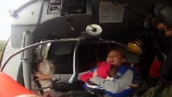 U.S. Coast Guard rescues mom and her 15-month-old baby from rising flood waters in SC
