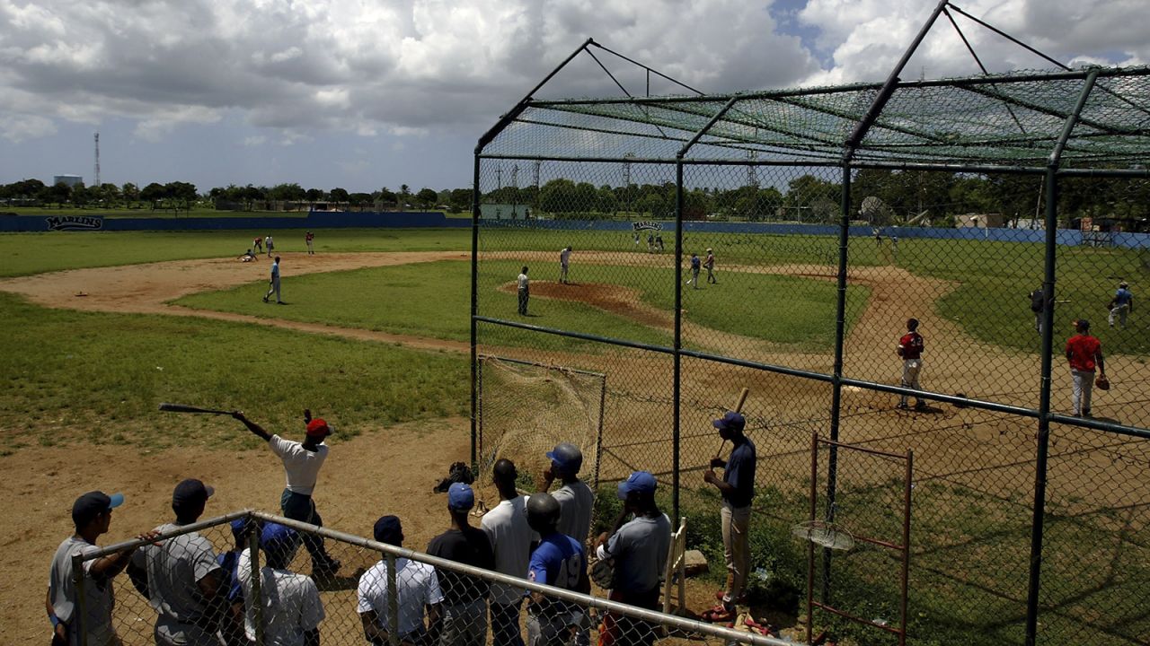 From pro stadiums to dirt lots, any baseball field is a place of beauty in a country obsessed with the game. The DR sends more players to Major League Baseball than any country outside the United States, with 83 players on the list of Opening Day 2015 rosters.
