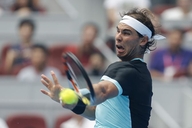 Rafael Nadal played his first ATP match since the U.S. Open and had a nice draw, up against a wildcard ranked outside the top 200. 