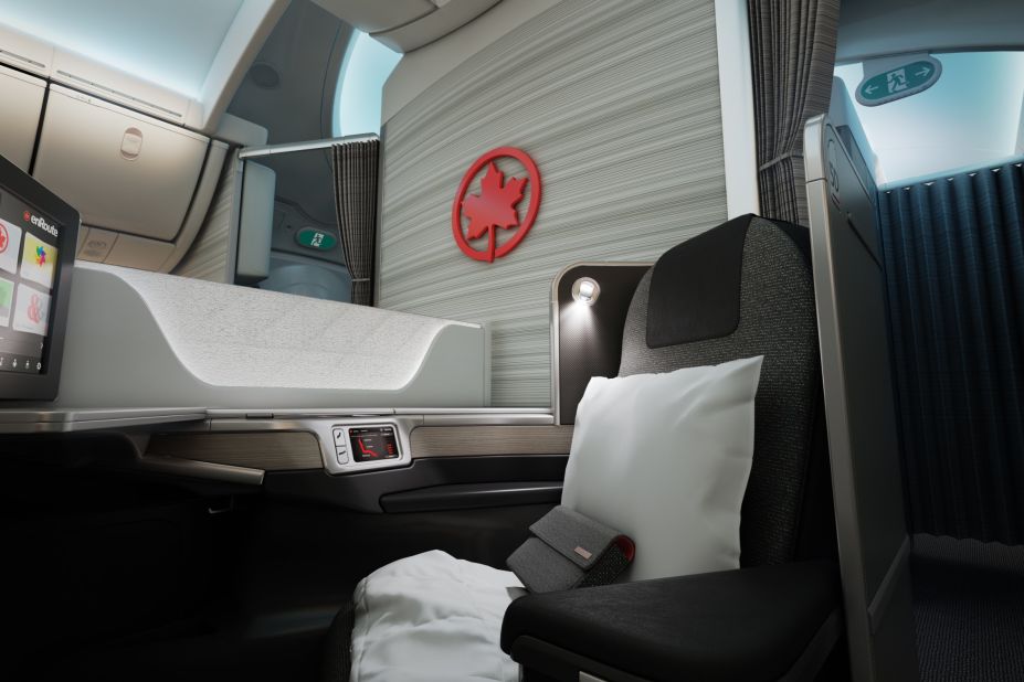 The brand is behind the complete redesign that has transformed Air Canada cabins into minimal, earthy spaces with rare splashes of color.
