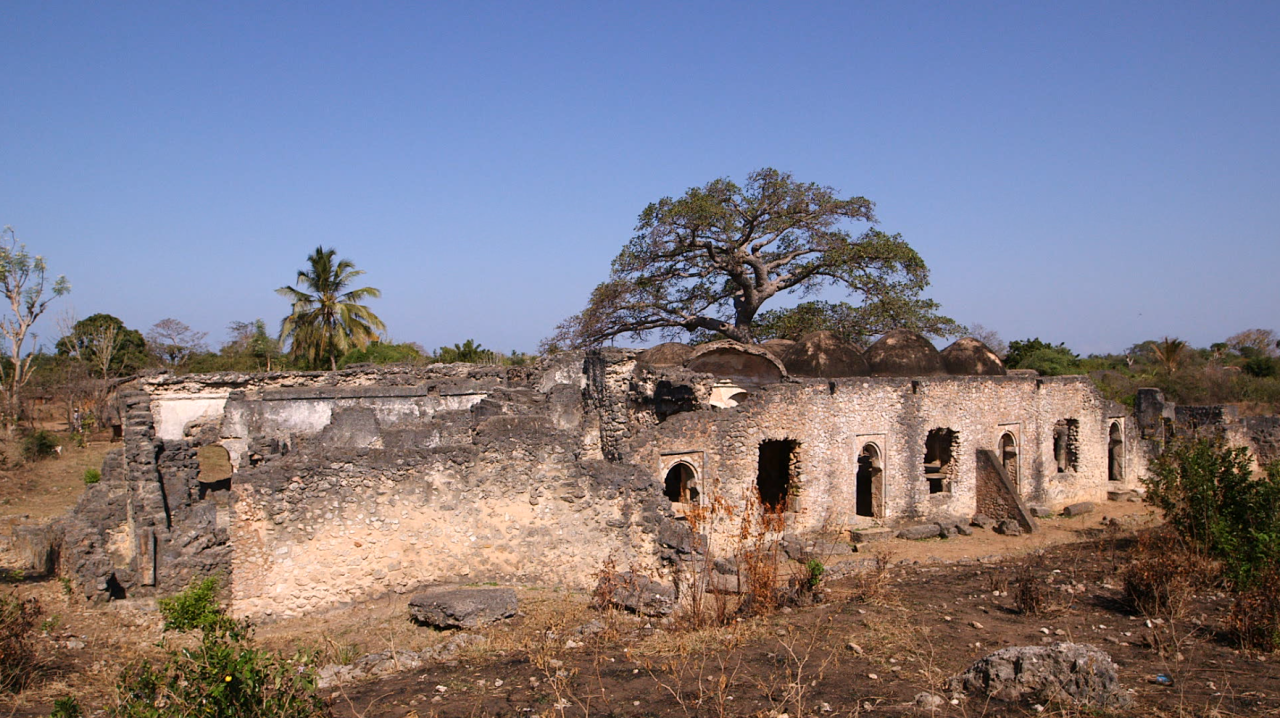 The Great Mosque of Kilwa Kisiwani is the oldest standing mosque on the East African coast, according to UNESCO, which declared the city a World Heritage Site in 1981.