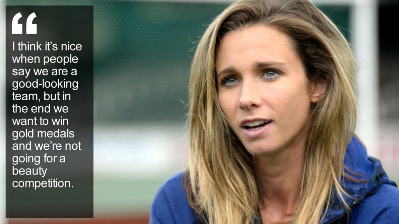 You could say Ellen Hoog is the model sportswoman -- the Dutch hockey star is on course to make Olympic history, and she has the perfect answer to those who focus on her looks rather than her stick work. <a href="index.php?page=&url=http%3A%2F%2Fedition.cnn.com%2F2015%2F10%2F07%2Fsport%2Fellen-hoog-dutch-hockey-star-model%2Findex.html" target="_blank">Read more</a>