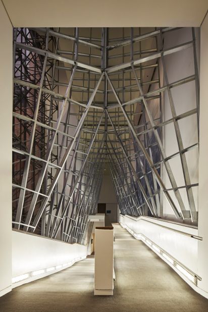 Another highlight from the Chicago Architecture Biennial is "Passage" -- a ramp designed by New York-based architecture group, SO-IL. 