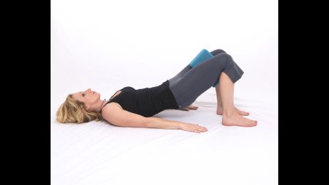 This position trains breathing with complete core engagement and pelvic/hip alignment.