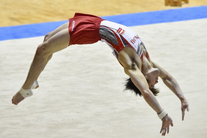 In times of trouble, the world looks for superheroes -- and Japan has its own "Superman." Kohei Uchimura is a sporting superstar with a social conscience. <a href="index.php?page=&url=http%3A%2F%2Fedition.cnn.com%2F2015%2F10%2F21%2Fsport%2Fkohei-uchimura-gymnastics-olympics-japan%2Findex.html" target="_blank">Read more</a>