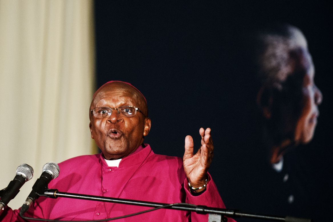 Born in 1931, Tutu works as a teacher in the mid-1950s but resigns in 1957 in protest of government restrictions on education for black children.