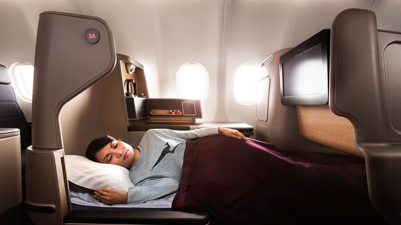 AirlineRatings.com says: "The Australian airline invented business class in 1979 and has constantly updated its product since, both in the air and on the ground, where it boasts the world's best business lounges. The airline is currently rolling out a new business suite on its medium to long range A330s."