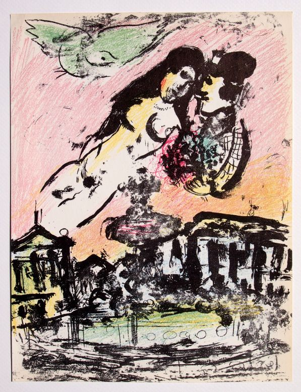 Also featured at the Asia Contemporary Art Show is the work of early modernist, Marc Chagall. The exhibit will showcase several of Chagall's lithographs, which is a printing technique built using wax, ink and stone. Lithography is often regarded as Chagall's preferred technique, and is was "part of his artistic production until his death."