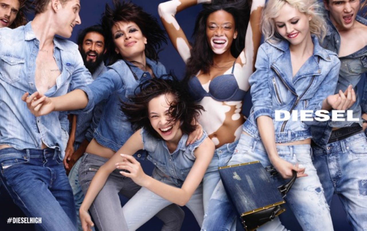Another of Formichetti's groundbreaking campaigns was his SS15 image that placed model Winnie Harlow, who suffers vitiligo, in the spotlight. Harlow's recent ascent within the fashion industry -- she is also the face of Desigual -- has diversified cultural representations of beauty and challenged ideas of perfection commonly expected of models.