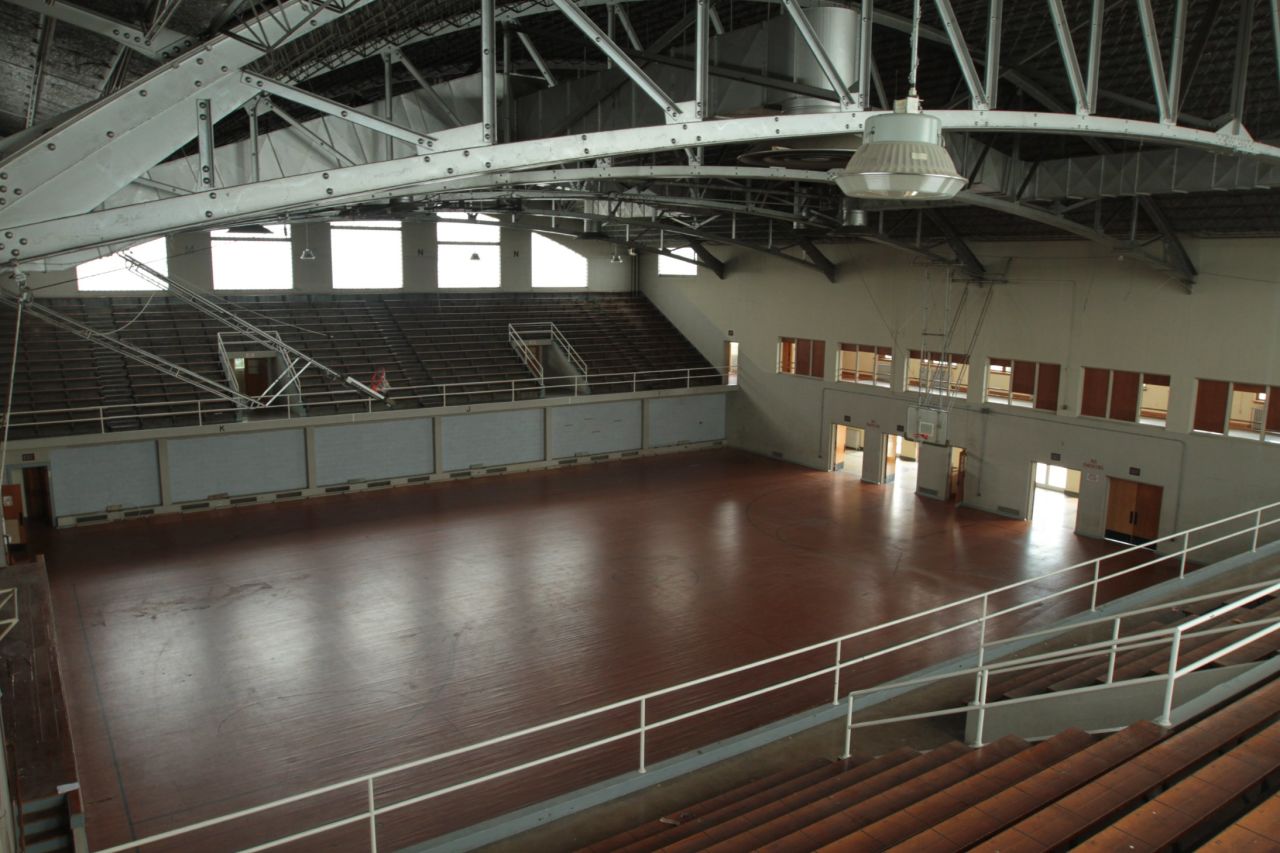This once-vibrant venue was the home of one of the NBA's founding teams, the Sheboygan Red Skins. 