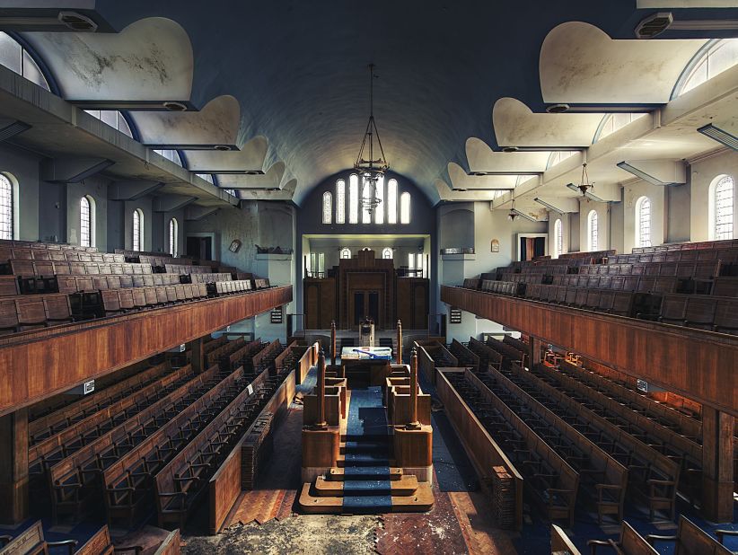 Bathory, who has an MA in fashion photography, is currently completing a PhD in visual anthropology at Roehampton University in London.<br /><br /><em>The Ark - An abandoned synagogue in the UK</em>