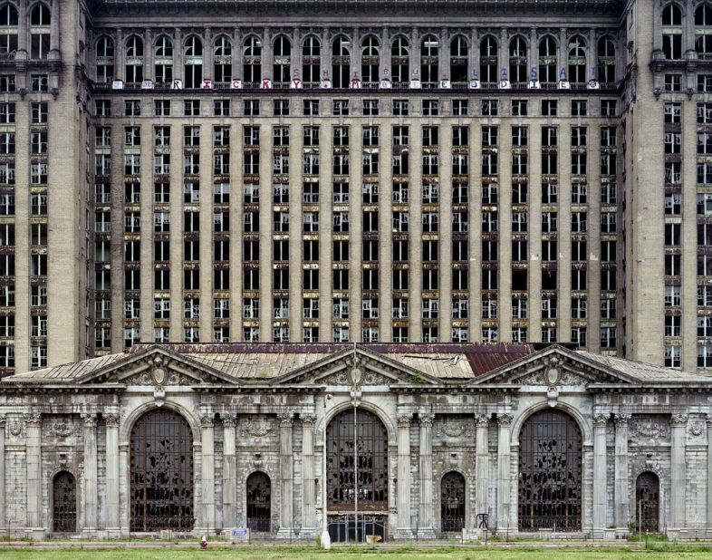 The photos, taken between 2005 and 2010, speak to a larger story about the death of industry and the impact of changing economies. <br /><br /><em>Michigan Central Station, 2007</em> <em>(Detroit, Michigan) </em>