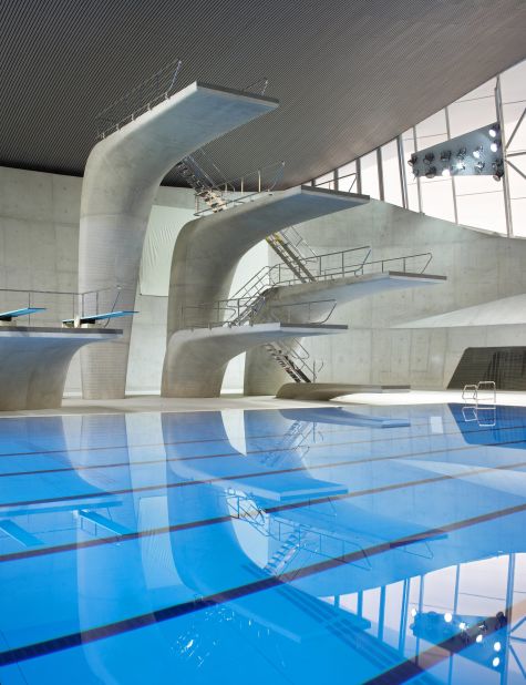 "It's hard to say how much a building can contribute to an athlete's performance, but it was undeniably a unique facility for the London Olympics. It made the athletes relaxed, inspired and able to perform to their best," says project director Jim Heverin. 10 athletes, including Michael Phelps, set new world records at the facility.