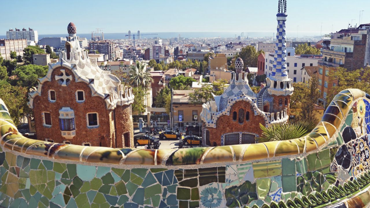 Spending on business travel in Spain went up 6.8% last year. With sites like Gaudi's Park Guell in Barcelona (pictured) it's not hard to see why visitors would want to stick around. 