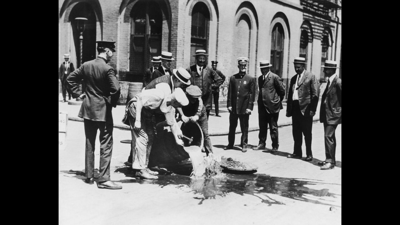 America went dry in 1919 with the dawn of Prohibition. Authorities poured liquor into the sewers in New York City and elsewhere as reformers promised a moral awakening across the nation. But Prohibition had unintended consequences which ultimately doomed the Anti-Saloon League, the ruthless political lobbying group that made Prohibition possible. 