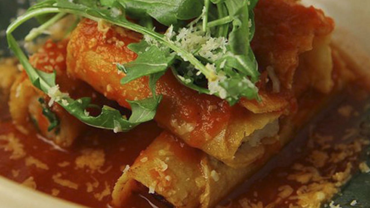 Flavorful flautas from Frontera.