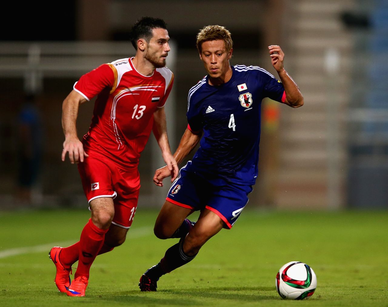 World Cup Qualifying Japan Beat War Hit Syria Cnn