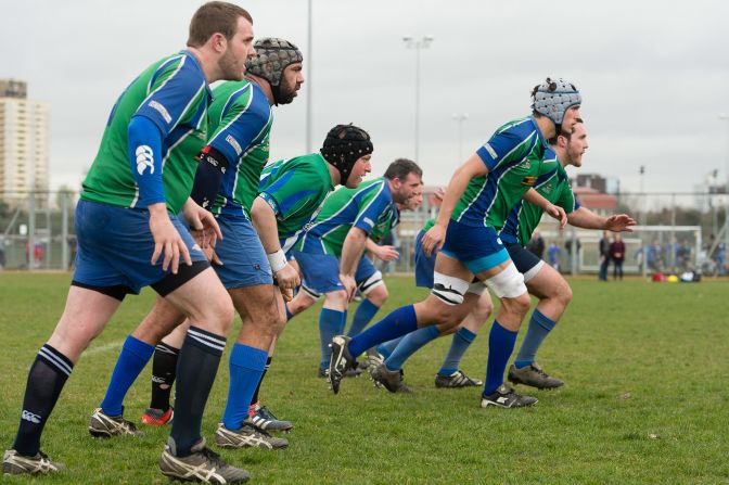 The club was founded by six friends in a London bar, and has grown to have 150 members and three teams.  