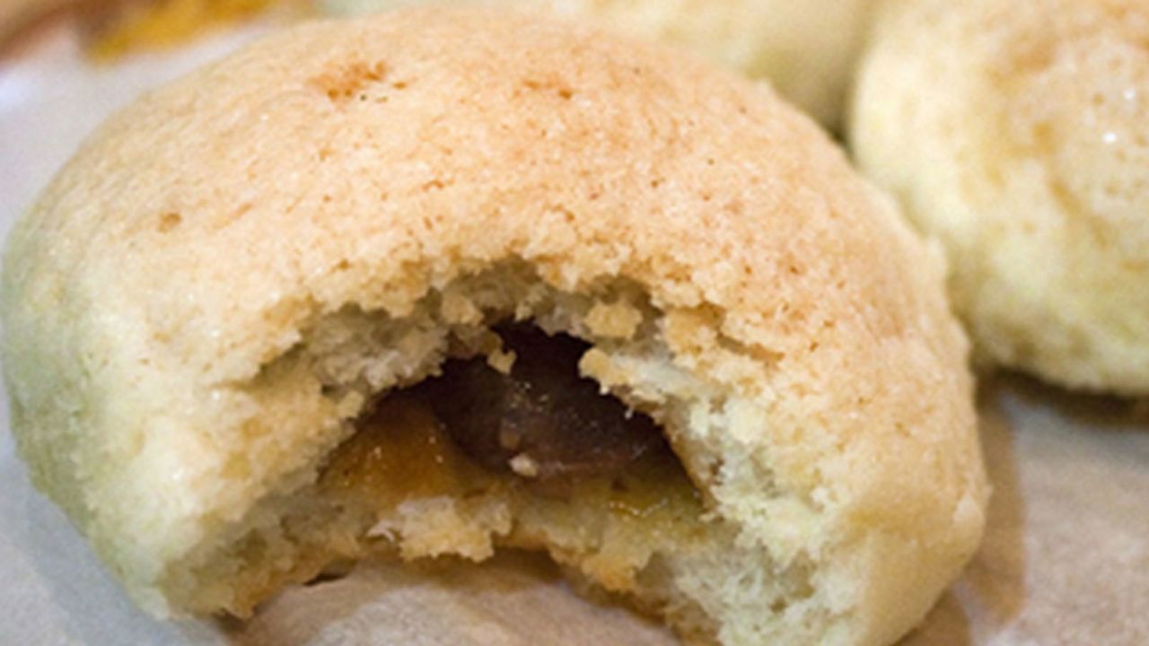Tim Ho Wan's much imitated sweet cha siu pastries.