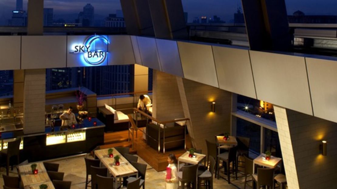 Drinks at SkyBar may be over-priced, but the views are phenomenal.