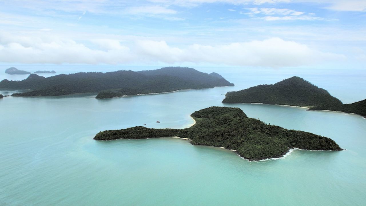 Langkawi is surrounded by about 100 islets that can be explored on a day trip.