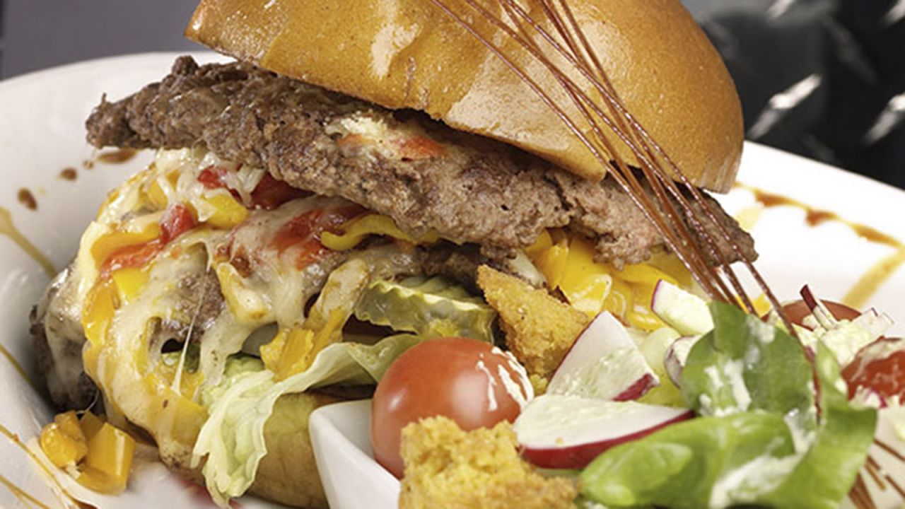 Go big or go somewhere else to eat.