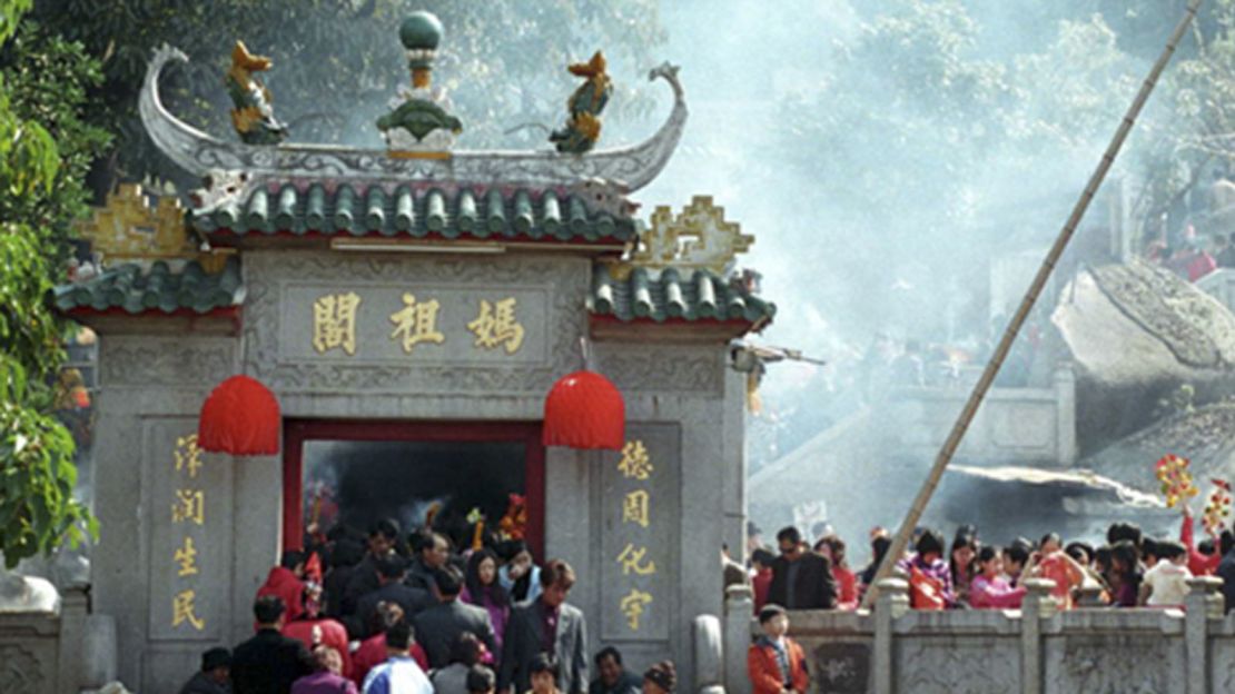 A-Ma temple is old and loud. Like Chinese grannies.