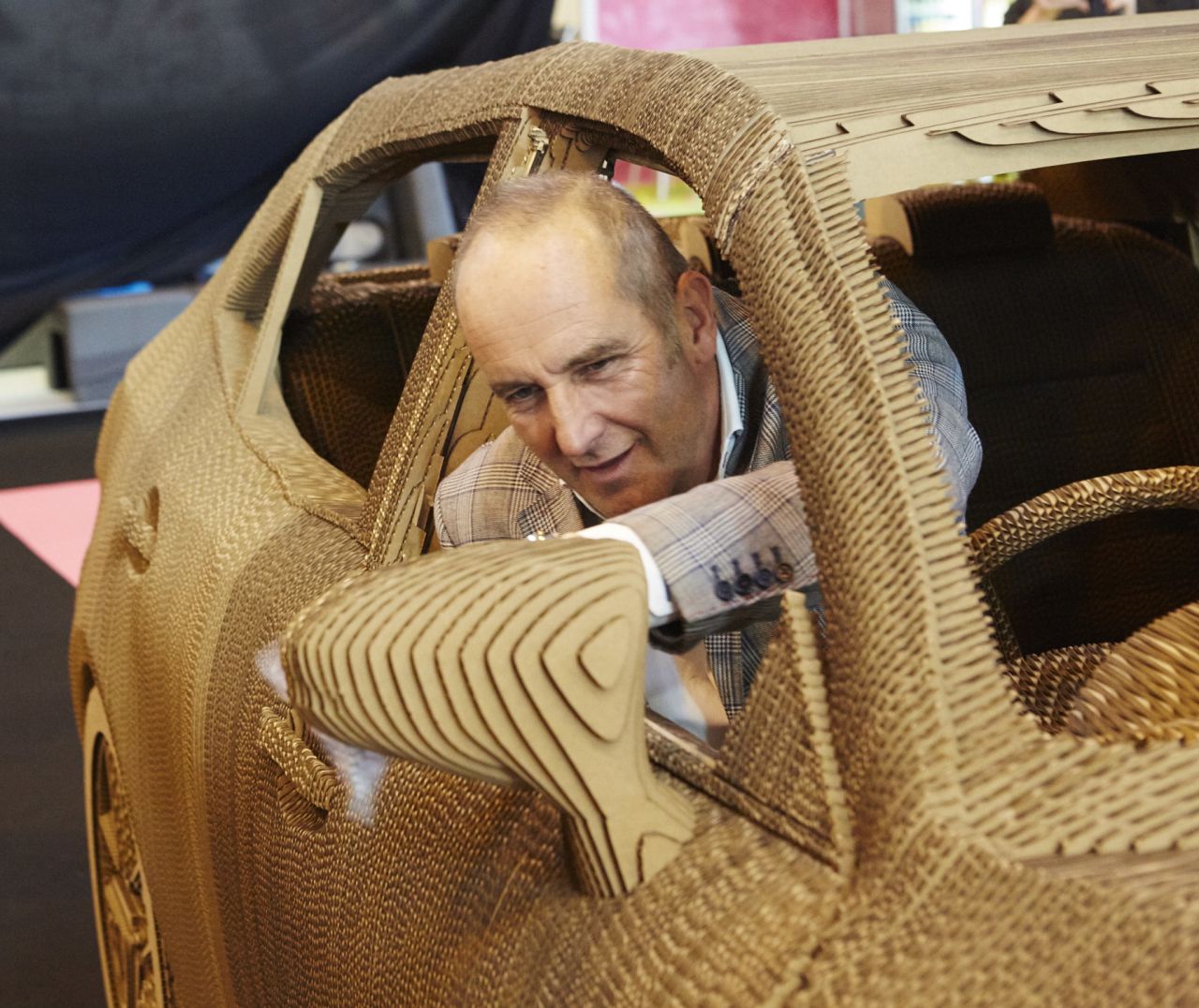 The car is on show until 11 October.