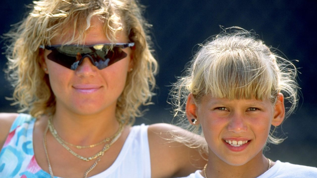 Kournikova's mother Alla, pictured, was a huge influence in her career, relocating the family from Russia to the U.S. for training. Kournikova's half-brother Allan, 11, is a budding golf star.