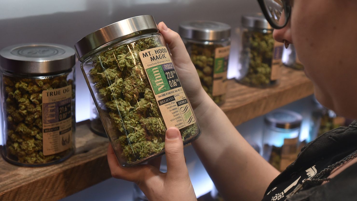 Marijuana sales in Oregon along the Idaho border are 420% higher than the statewide average, according to the state's Office of Economic Analysis.