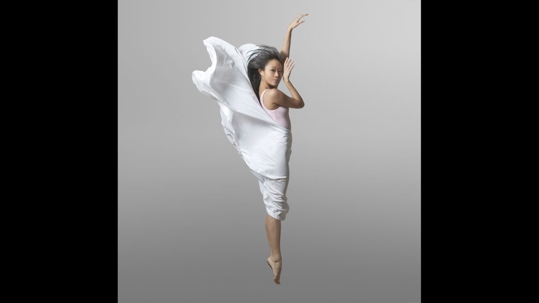 Jennifer Minzy Lee in 2008. Greenfield says that even in improvisation, the dancers move with an intention and a purpose. 