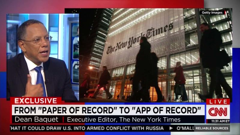 In-depth Interview With New York Times’ Top Editor | CNN